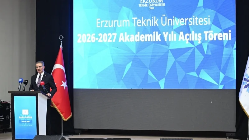 Erzurum Teknik Üniversitesi'nde 2026-2027 Akademik Yılı Başladı