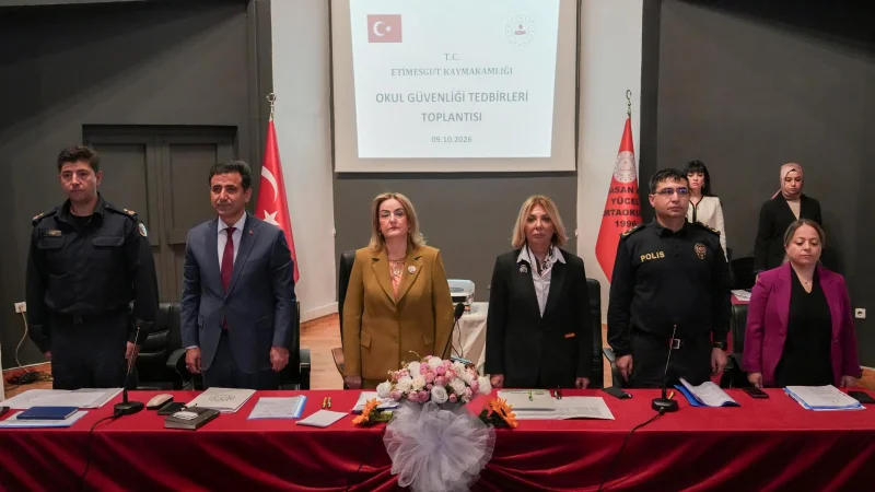 Etimesgut'ta Yeni Eğitim Yılı Öncesi Okul Güvenliği Tedbirleri Masaya Yatırıldı