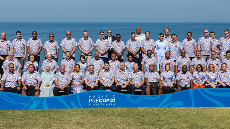 Fiji'deki Pre-COP Toplantıları Tamamlandı: COP31 Öncesi Net Mesajlar