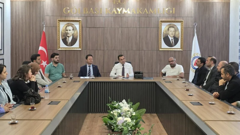 Gölbaşı'nda Rehber Öğretmenlerle Eğitim ve Gelişim Toplantısı
