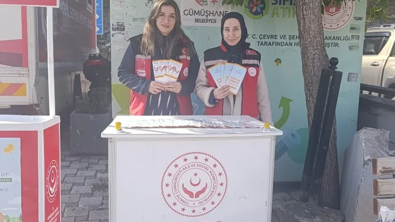Gümüşhane'de Vatandaşlara Kadına Yönelik Şiddetle Mücadele ve KADES Anlatıldı