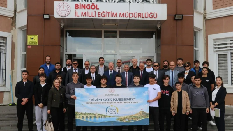 İstanbul ve Bingöl Arasında 'Bizim Gök Kubbemiz' Projesiyle Eğitim Köprüsü