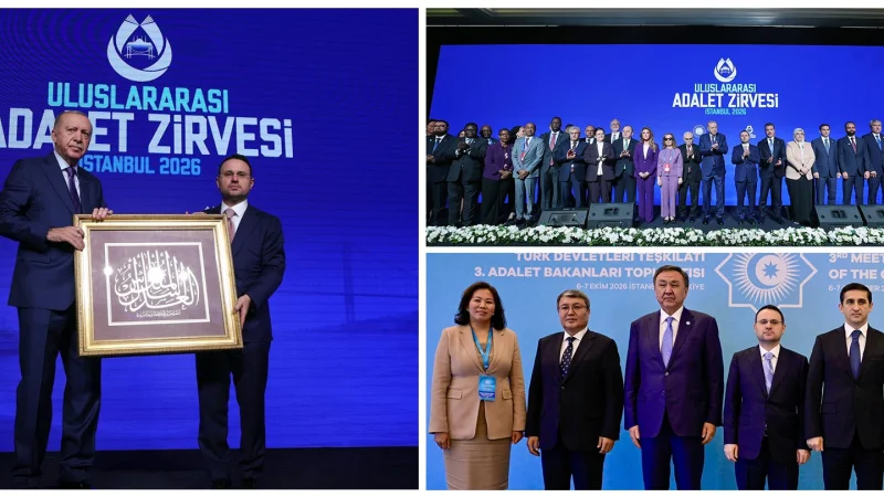 İstanbul'da Uluslararası Adalet Zirvesi ve TDT Toplantısı Gerçekleştirildi