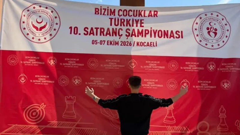 Karabüklü Genç, Bizim Çocuklar Türkiye 10. Satranç Şampiyonası'nda Mücadele Etti