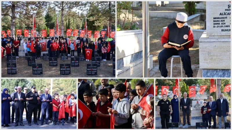 Karabük'te Şehit Alican Öztürk Kabri Başında Anıldı