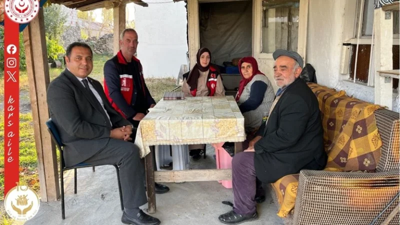 Kars'ta Şehit Yakınlarına vefa ziyareti