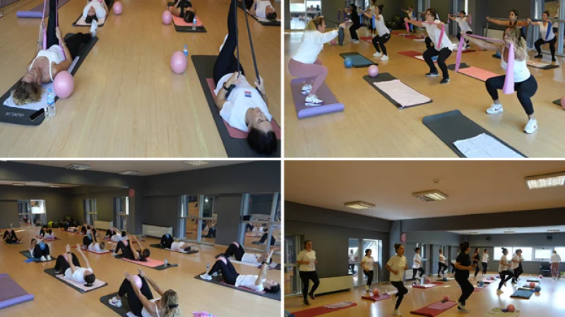 Kartal'da Kadınların Sağlıklı Yaşamına Pilates Desteği