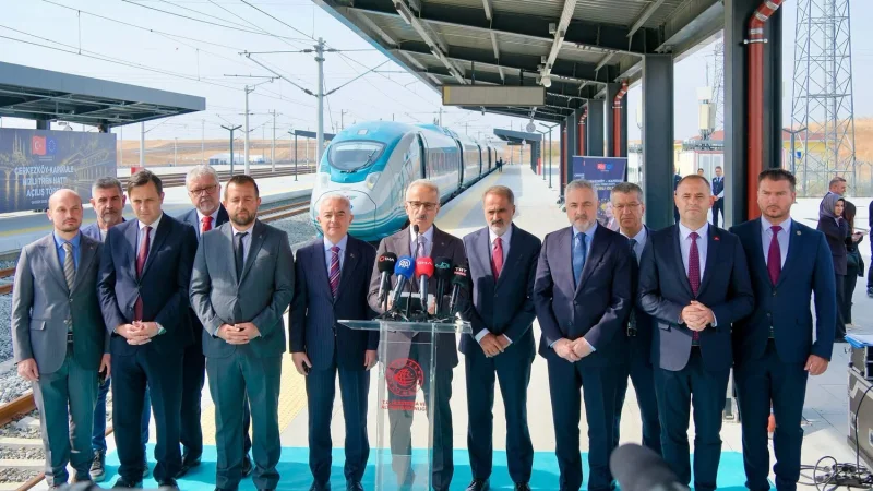 Kırklareli'nde Çerkezköy-Kapıkule Hızlı Tren Hattı Öncesi Son Hazırlıklar Tamamlandı