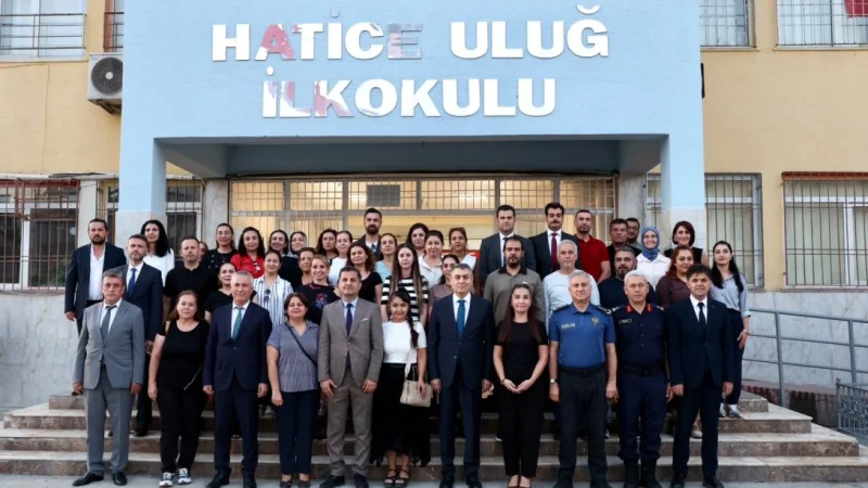 Mersin Valisi Atilla Toros'tan Hatice Uluğ İlkokulu'na Ziyaret