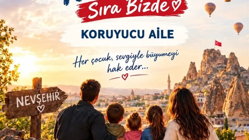 Nevşehir Aile ve Sosyal Hizmetler İl Müdürlüğü'nden Koruyucu Aile Çağrısı
