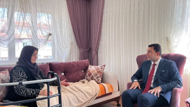 Niğde Aile ve Sosyal Hizmetler İl Müdürlüğü'nden Şehit Ailelerine Vefa Ziyareti