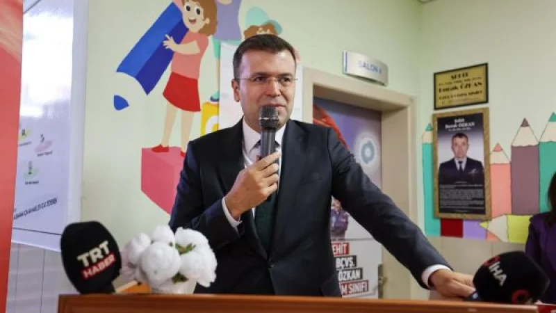 Niğde'de Şehit İsmini Taşıyan Özel Eğitim Sınıfı Hizmete Açıldı