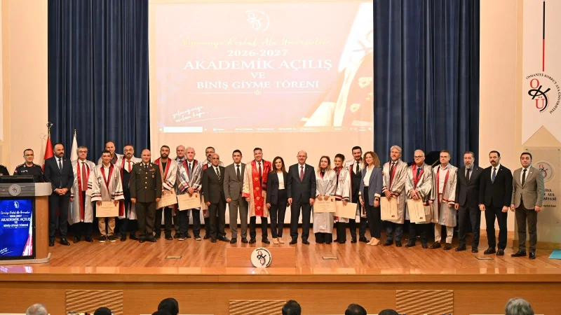 Osmaniye Korkut Ata Üniversitesi'nde Yeni Akademik Yıl Törenle Başladı