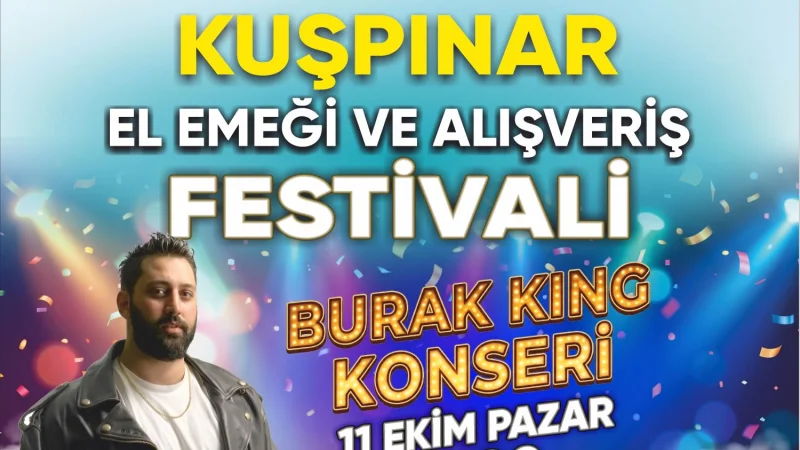 Pamukkale'de Kuşpınar Festivali Ücretsiz Konserle Sona Erecek