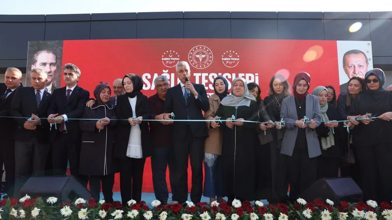 Sağlık Bakanı Memişoğlu Bolu'da Yeni Sağlık Tesislerinin Açılışını Gerçekleştirdi