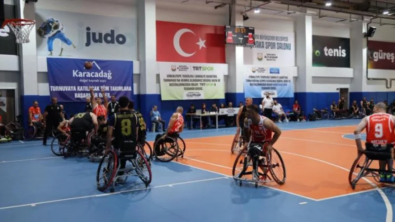 Şanlıurfa'da 2. Göbeklitepe Tekerlekli Sandalye Basketbol Turnuvası Heyecanı Sürüyor