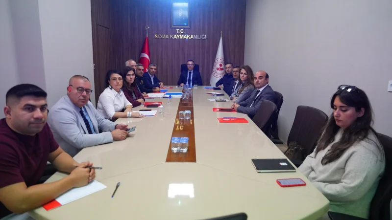 Soma'da Eğitim Güvenliği Yürütme Kurulu Toplantısı Yapıldı