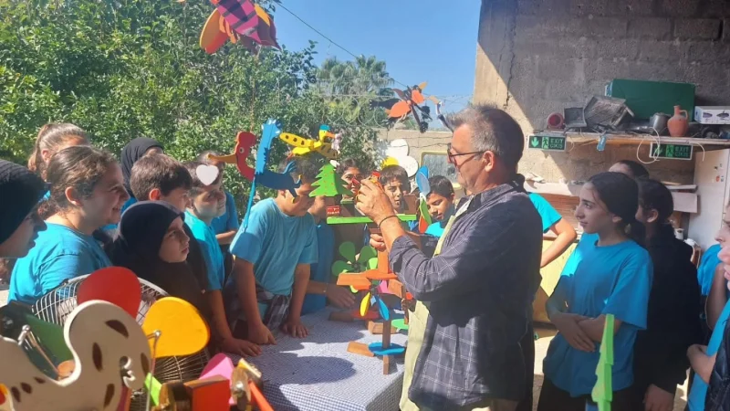 Tarsus'ta Öğrenciler 'Yaşayan İnsan Hazineleri' Etkinliğinde Ustalarla Buluştu
