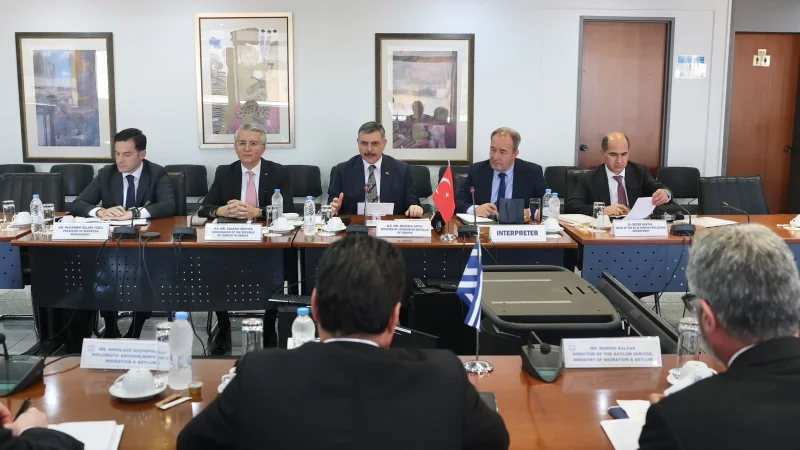 Türkiye ve Yunanistan Arasında Göç Yönetimi ve İş Birliği Görüşmesi