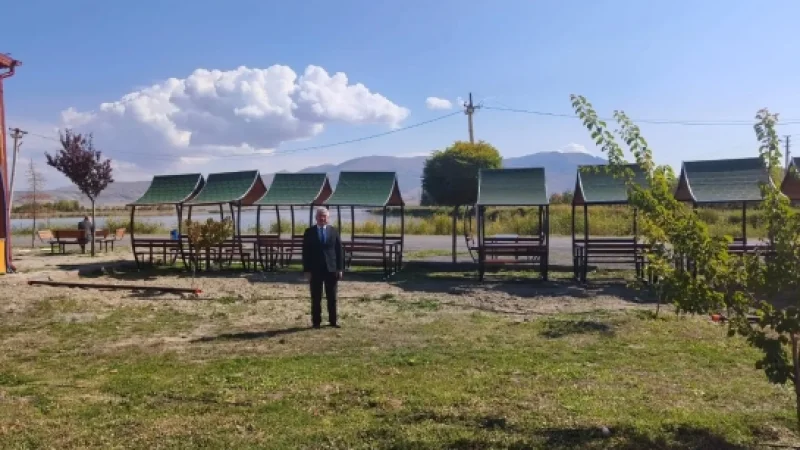 Ulaş'ta Park ve Göl Mesire Alanı İçin Japon Tipi Kamelyalar Kuruluyor