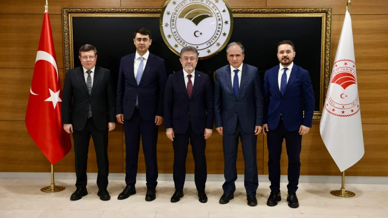 Uşak'ın Tarım ve Hayvancılık Projeleri Bakan Yumaklı ile Görüşüldü