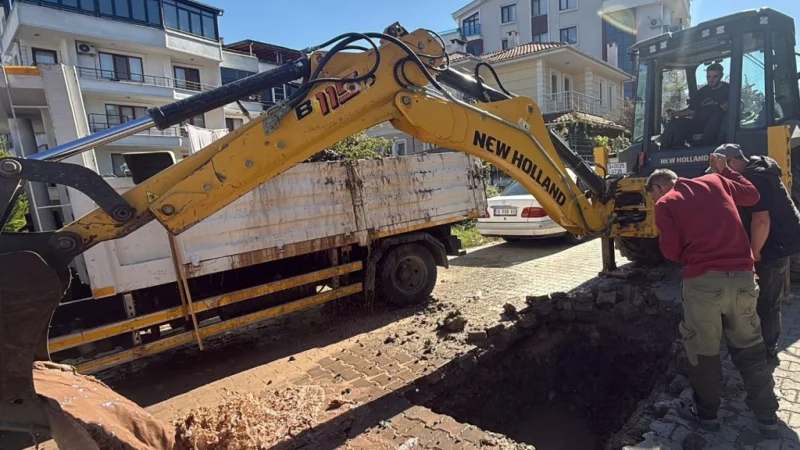 Yalova'nın Çınarcık İlçesinde Su Arızası Giderildi