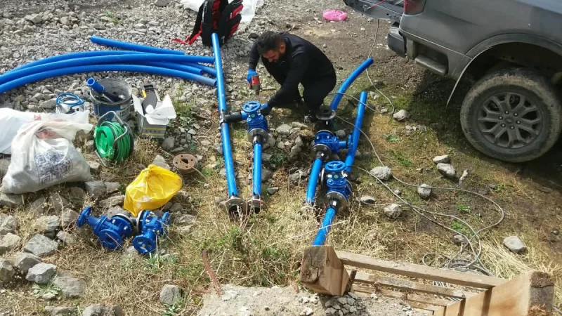Yayladere'de Köy Altyapısını Güçlendirme Çalışmaları Sürüyor