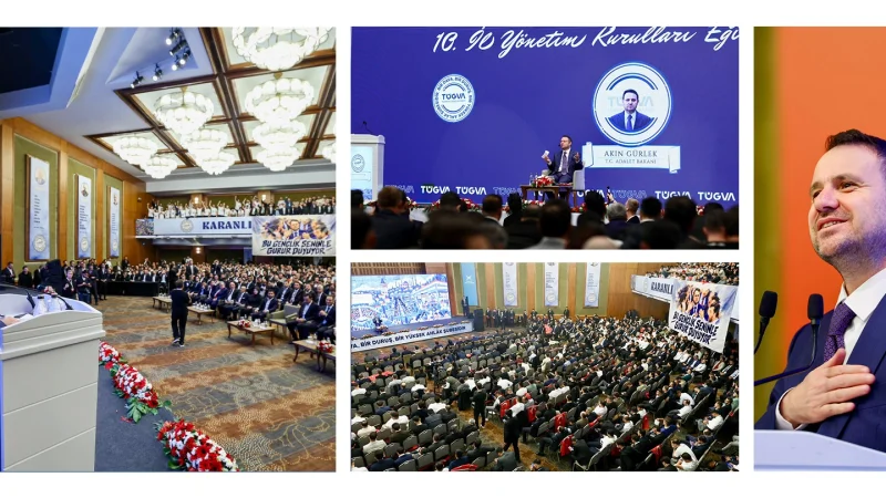 Adalet Bakanı Akın Gürlek, TÜGVA Eğitim Kampı'nda gençlerle buluştu