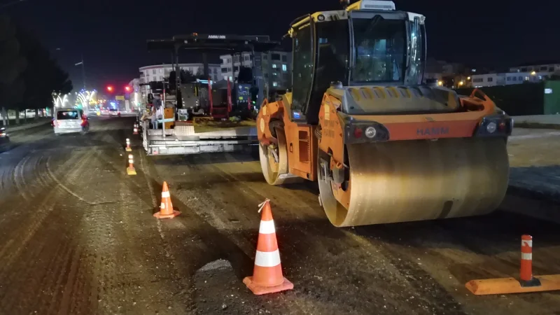 Batman'da Yol Çalışmaları Nedeniyle Trafik Düzenlemesi
