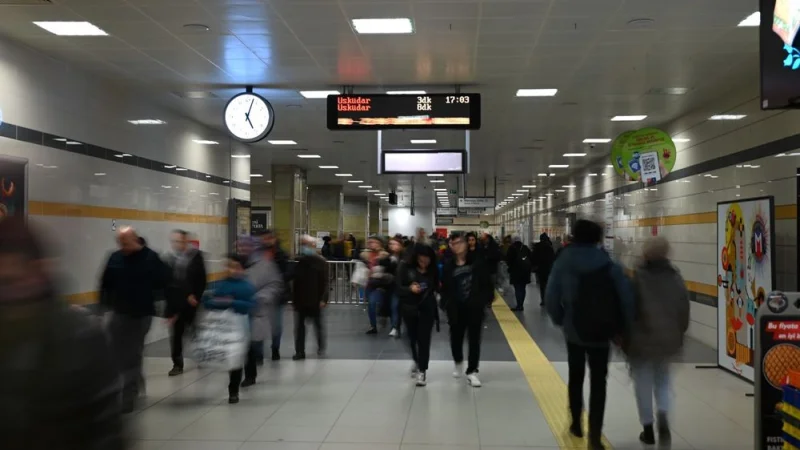 İstanbul'da Raylı Sistemlerde Tüm Zamanların Günlük Yolcu Rekoru Kırıldı