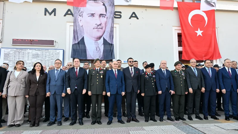 Manisa'da Atatürk'ün Şehre Gelişinin 101. Yıl Dönümü Coşkuyla Kutlandı