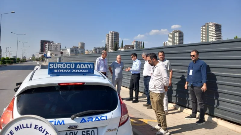 Mersin İl Milli Eğitim Müdürü Muhammed Özdemirci'den Toroslar'da Sınav Denetimi