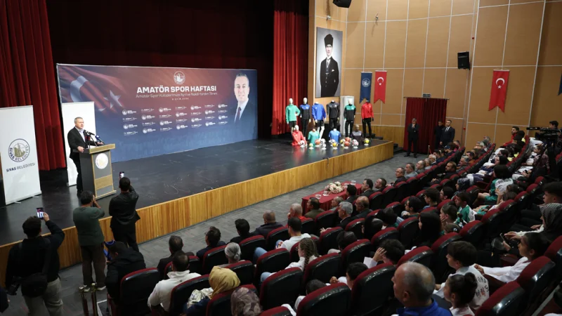 Sivas Belediyesi'nden Amatör Spor Kulüplerine 6,2 Milyon TL'lik Destek