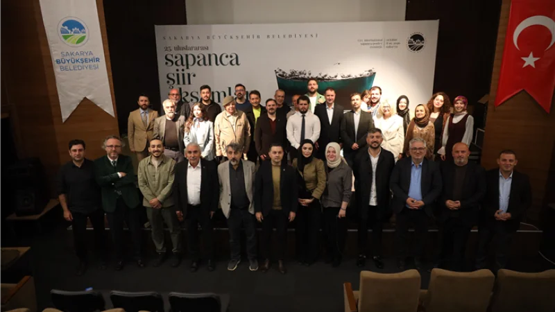 25. Uluslararası Sapanca Şiir Akşamları Unutulmaz Bir Finalle Sona Erdi
