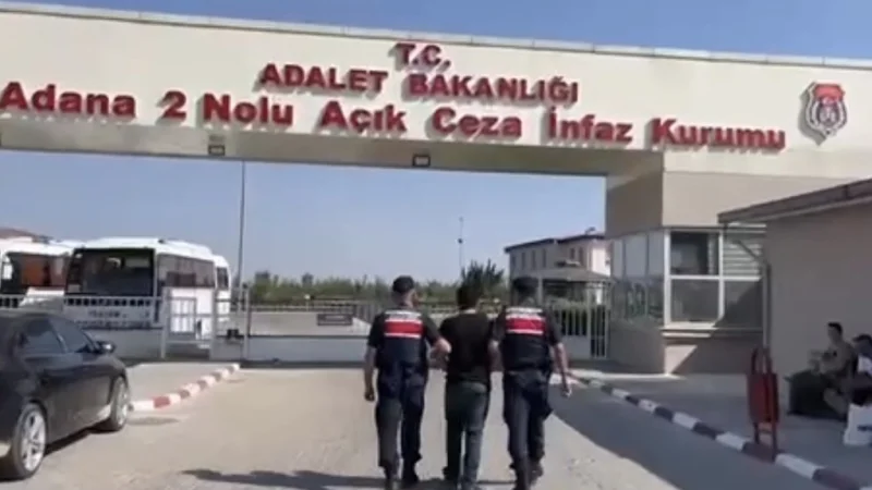 Adana'da aranan hükümlü operasyonla yakalandı