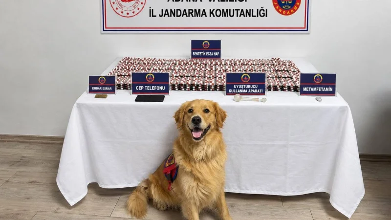 Adana'da Jandarmadan Uyuşturucu Operasyonu: Çok Sayıda Sentetik Hap Ele Geçirildi