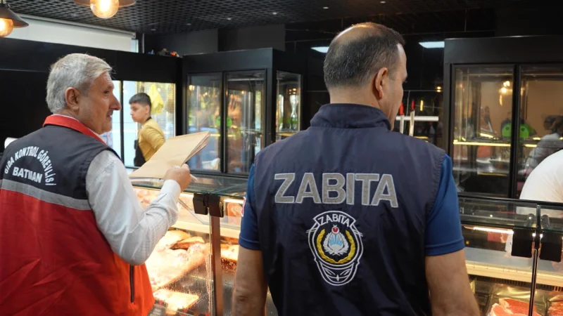 Batman'da Gıda Denetimlerinde 56 İş Yeri İncelendi: Para Cezası ve İmha