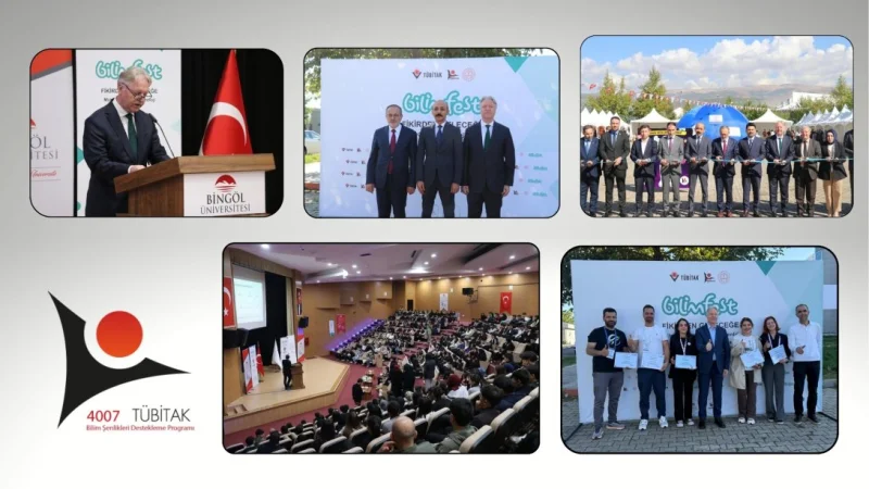 Bingöl'de Bilimfest Heyecanı: Öğrenciler ve Aileler Bilimle Buluştu
