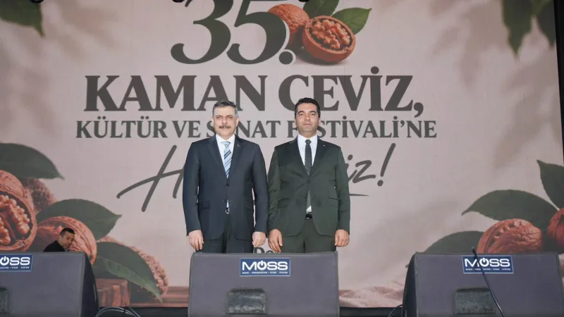 Kaman'da 35. Ceviz, Kültür ve Sanat Festivali Coşkuyla Başladı