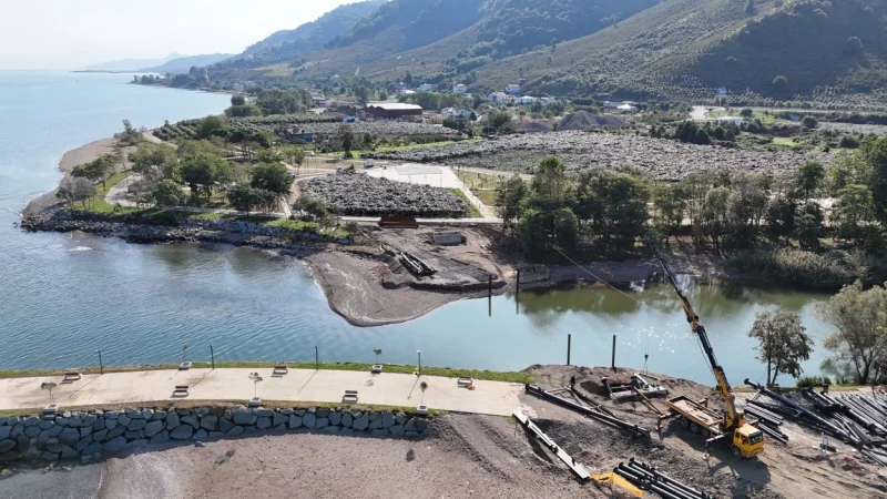 Ordu'da Kordon Park'ın İki Etabı Yaya Köprüsüyle Birleşiyor