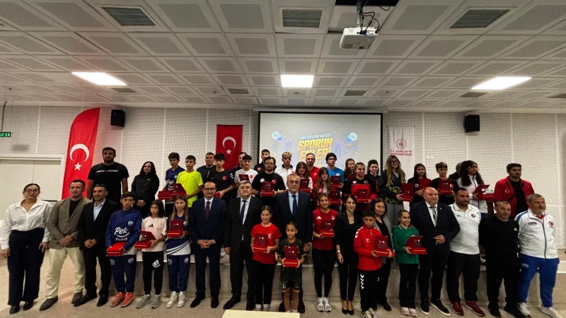 Süleymanpaşa'da 'Sporun Enleri' Ödül Töreni Gerçekleştirildi