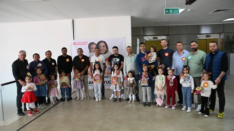 Tekirdağ'da Düzenlenen Baba-Kız Atölyesi Küçük Çocukları ve Babalarını Buluşturdu