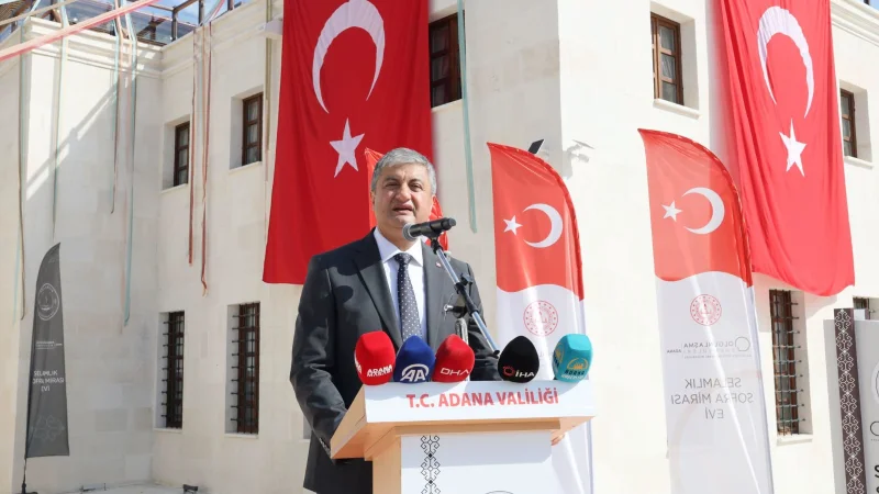 Adana'da Tarihi Selamlık Sofra Mirası Evi Kapılarını Açtı