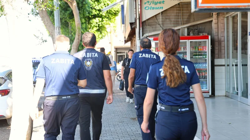 Aksu'da Kaldırım İşgallerine Yönelik Sıkı Denetim