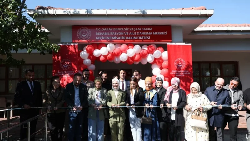 Ankara'da Saray Engelsiz Yaşam Merkezi'nde Nefes Merkezi Açıldı