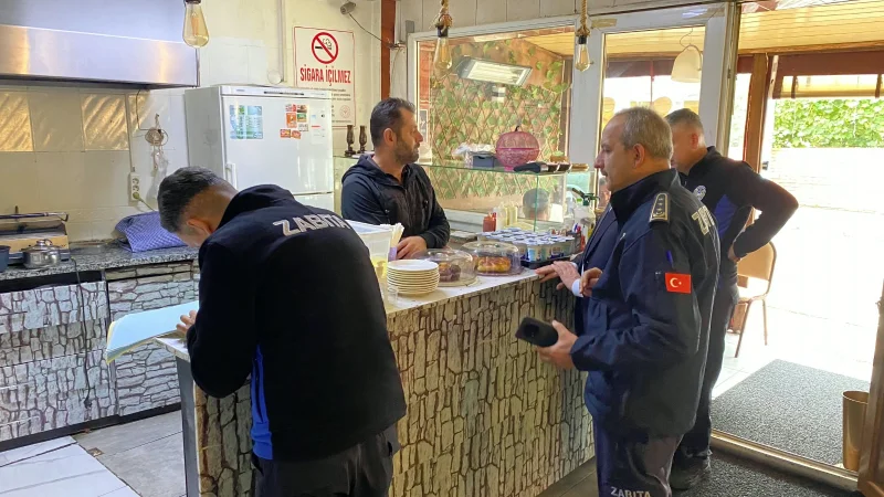 Bartın'da Okul ve Yurt Çevresindeki Gıda İşletmeleri Denetlendi
