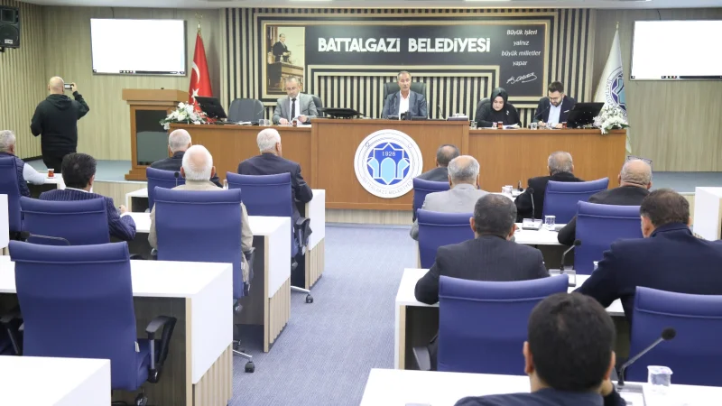 Battalgazi Belediye Meclisi Ekim Ayı İkinci Birleşimini Gerçekleştirdi