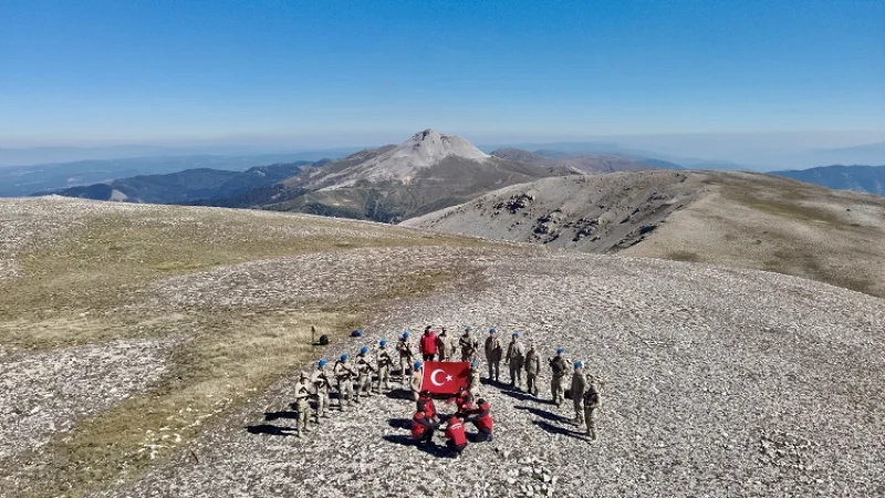 Çankırı İl Jandarma Komutanlığı'ndan Ilgaz Dağları'nda Keşif Faaliyeti