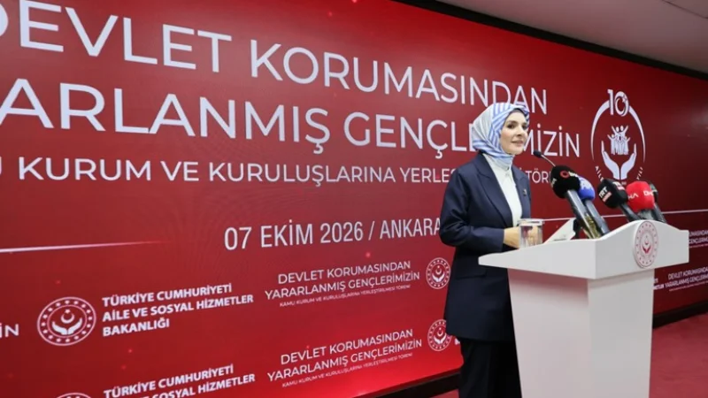Devlet Korumasındaki 394 Genç Kamu Kurumlarına Yerleştirildi
