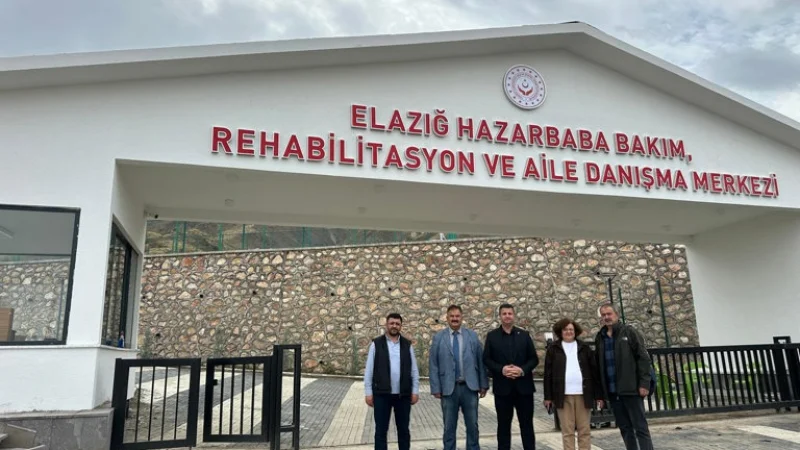 Elazığ'da Hazarbaba Engelsiz Yaşam Merkezi'nde İncelemeler Gerçekleştirildi